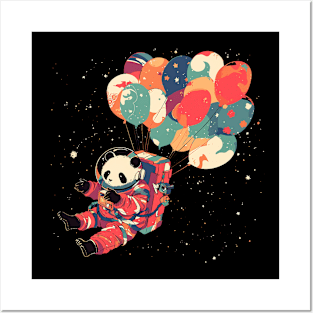 space panda Posters and Art